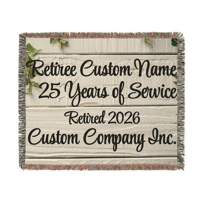 Retiree 25 Years of Service Retired 2026 Blanket product