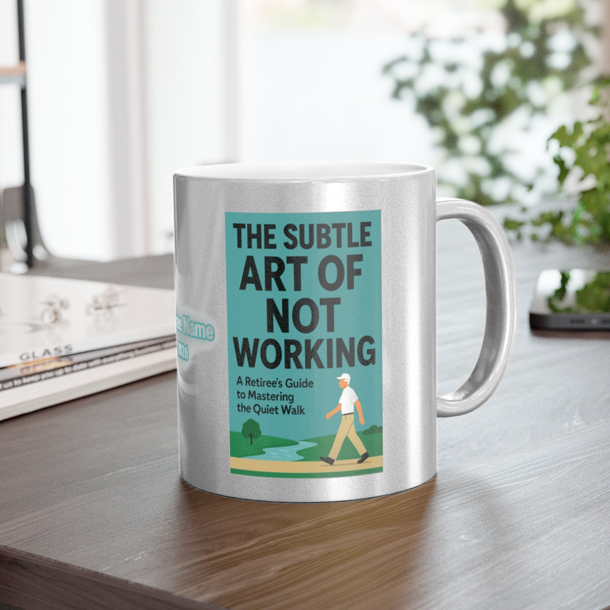 The Subtle Art of Not Working Retiree's Guide Mug