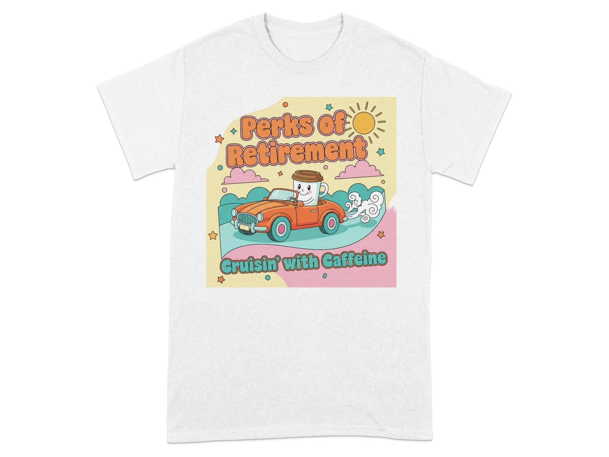 Perks of Retirement Cruisin with Caffeine product