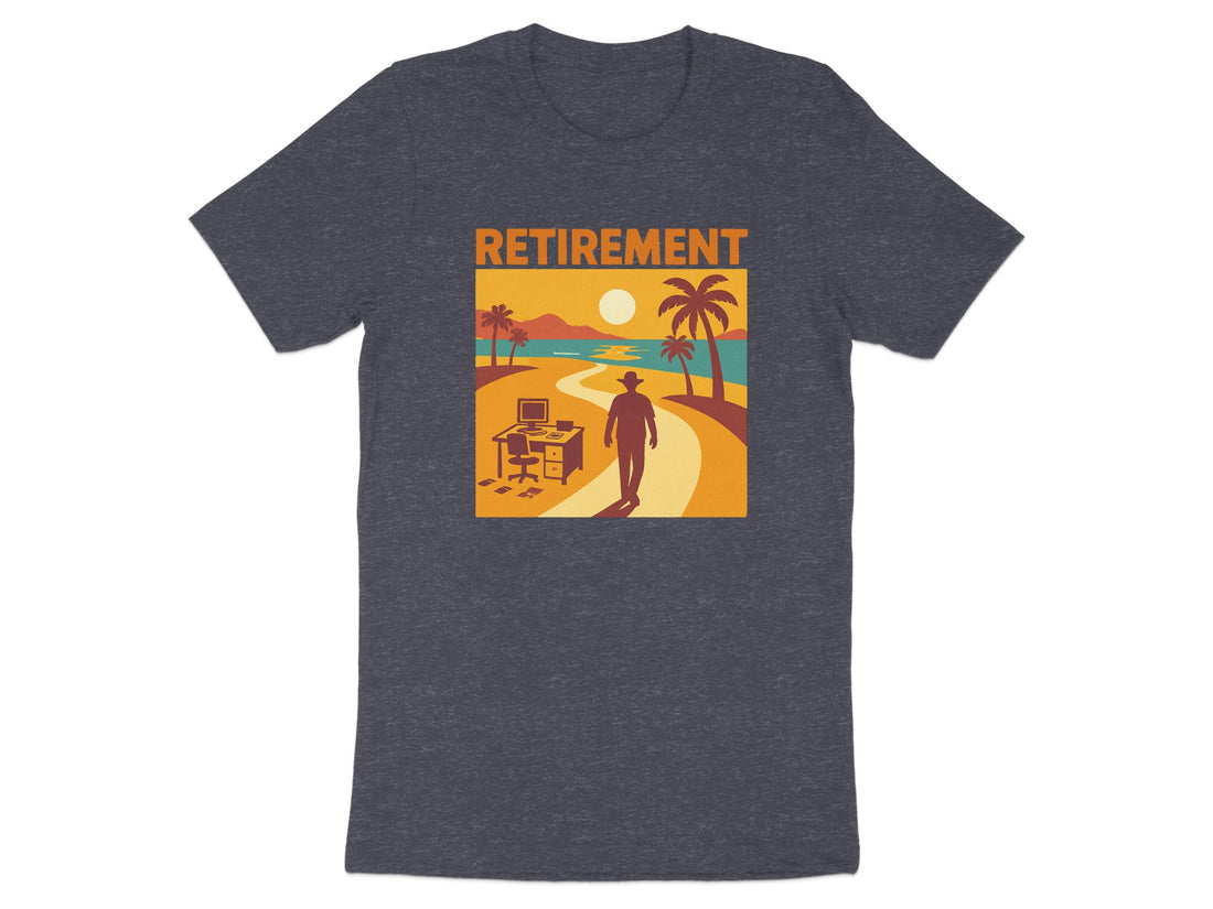 RETIREMENT | Prepare for Your Next Journey | Dark Heaterh Color Bella T-Shirts - Retiree Gifts Retirement Party