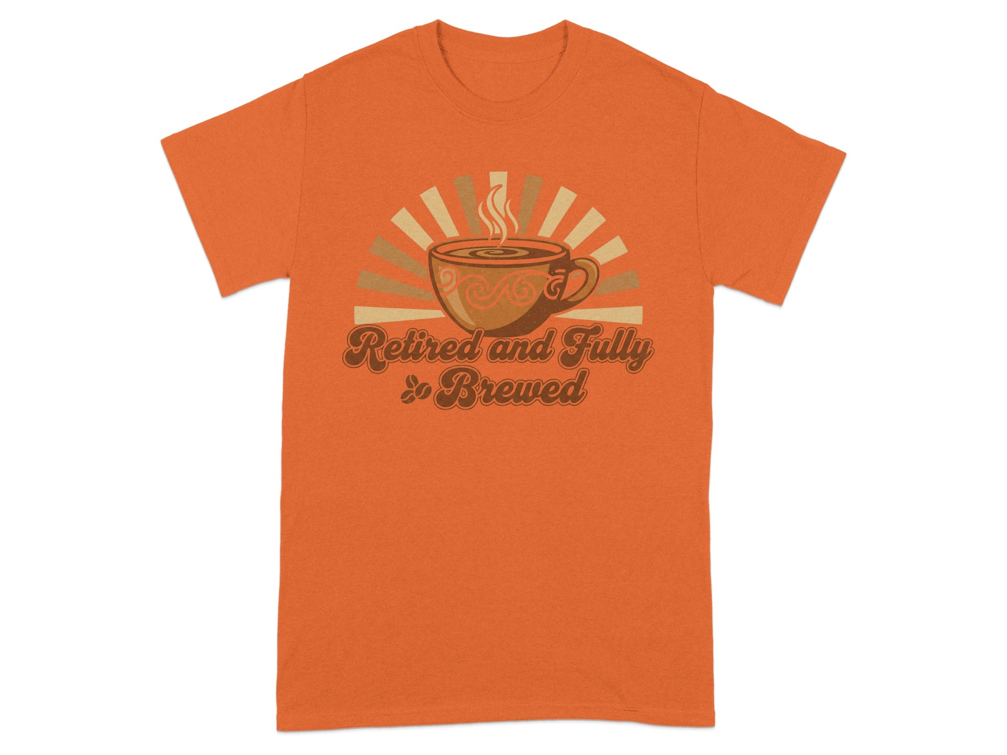 Retired and Fully Brewed Coffee Lover T-Shirt
