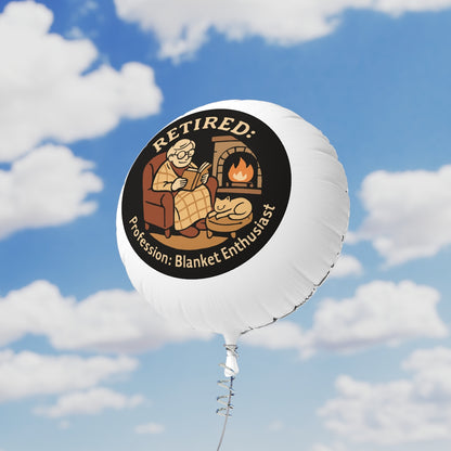 Retired Profession Blanket Enthusiast | Retired Profession Blanket Enthusiast | Looking for Mylar Ballons 11in or 22in - Retiree Gifts Retirement Party