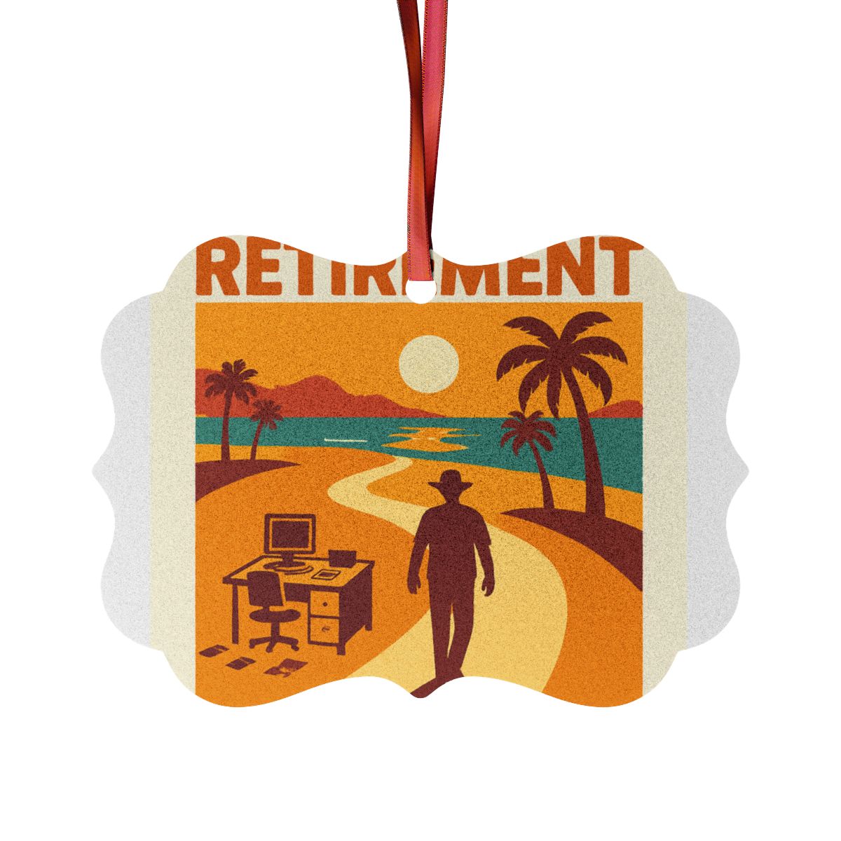 Retirement Ornaments | Celebrate Your New Journey - Retiree Gifts Retirement Party