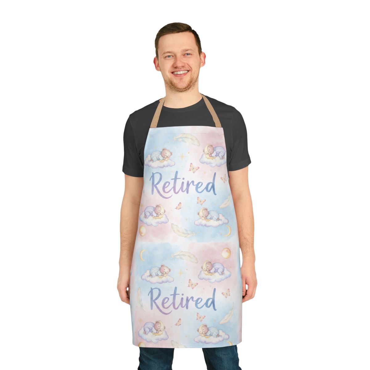 Retired Design Apron with Angelic Imagery
