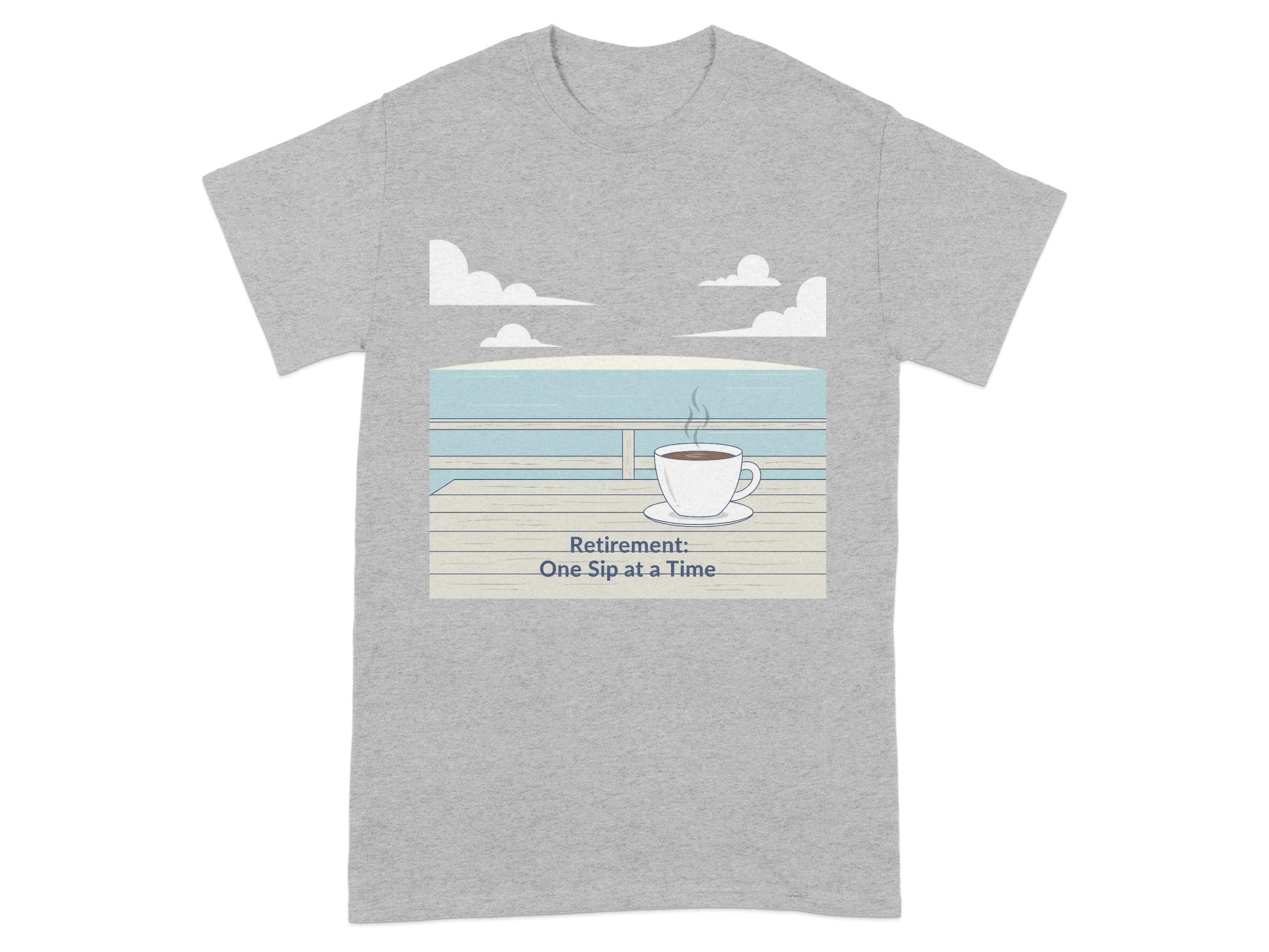 Retirement One Sip at a Time t-shirt