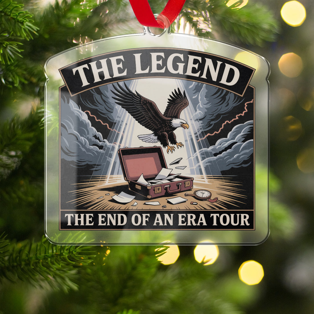 The Legend | The End of an Era Tour Ornaments - Retiree Gifts Retirement Party