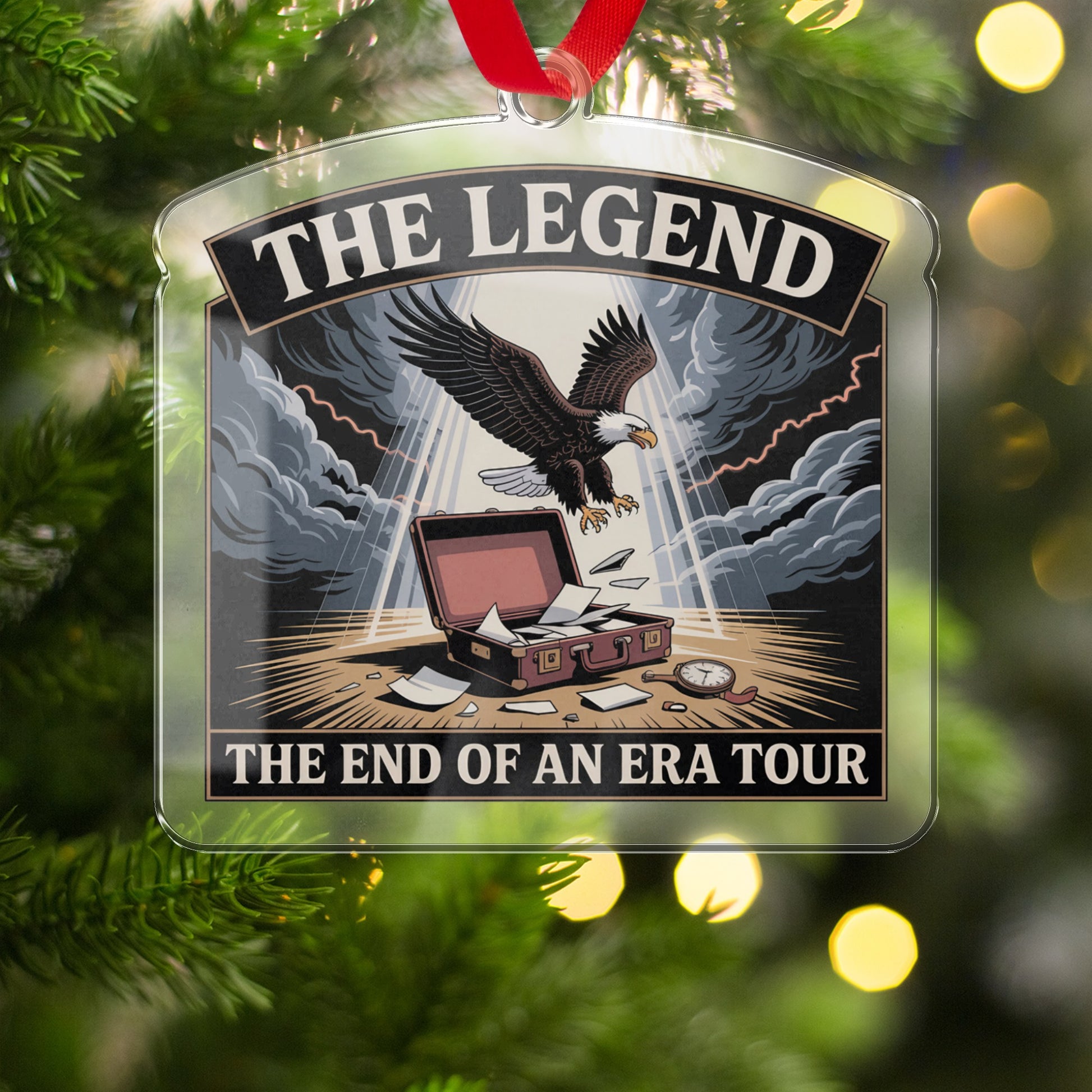 The Legend | The End of an Era Tour Ornaments - Retiree Gifts Retirement Party