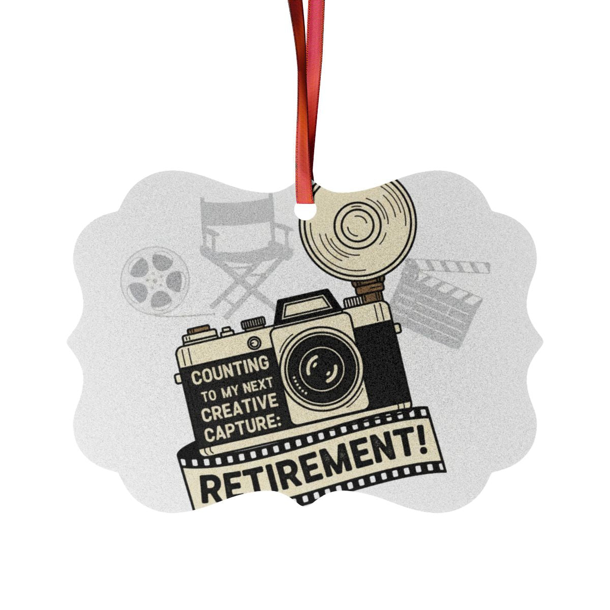 Counting To Next Creative Capture Retirement Hobby Custom Cur Ornaments - Retiree Gifts Retirement Party