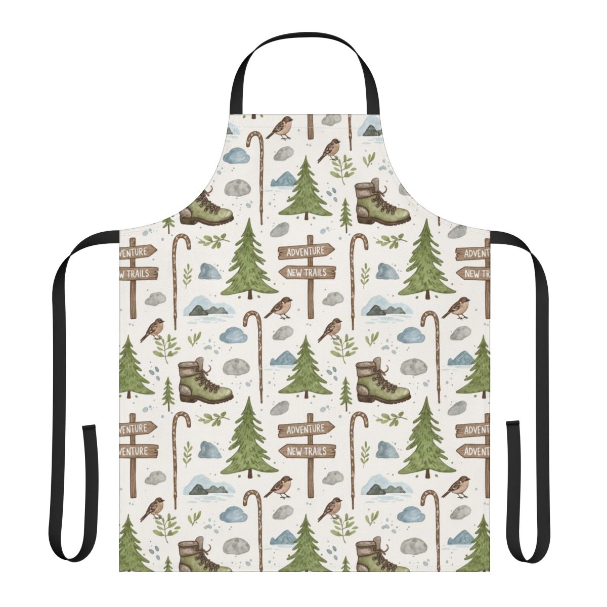 Adventure New Trails Outdoor Themed Apron Product
