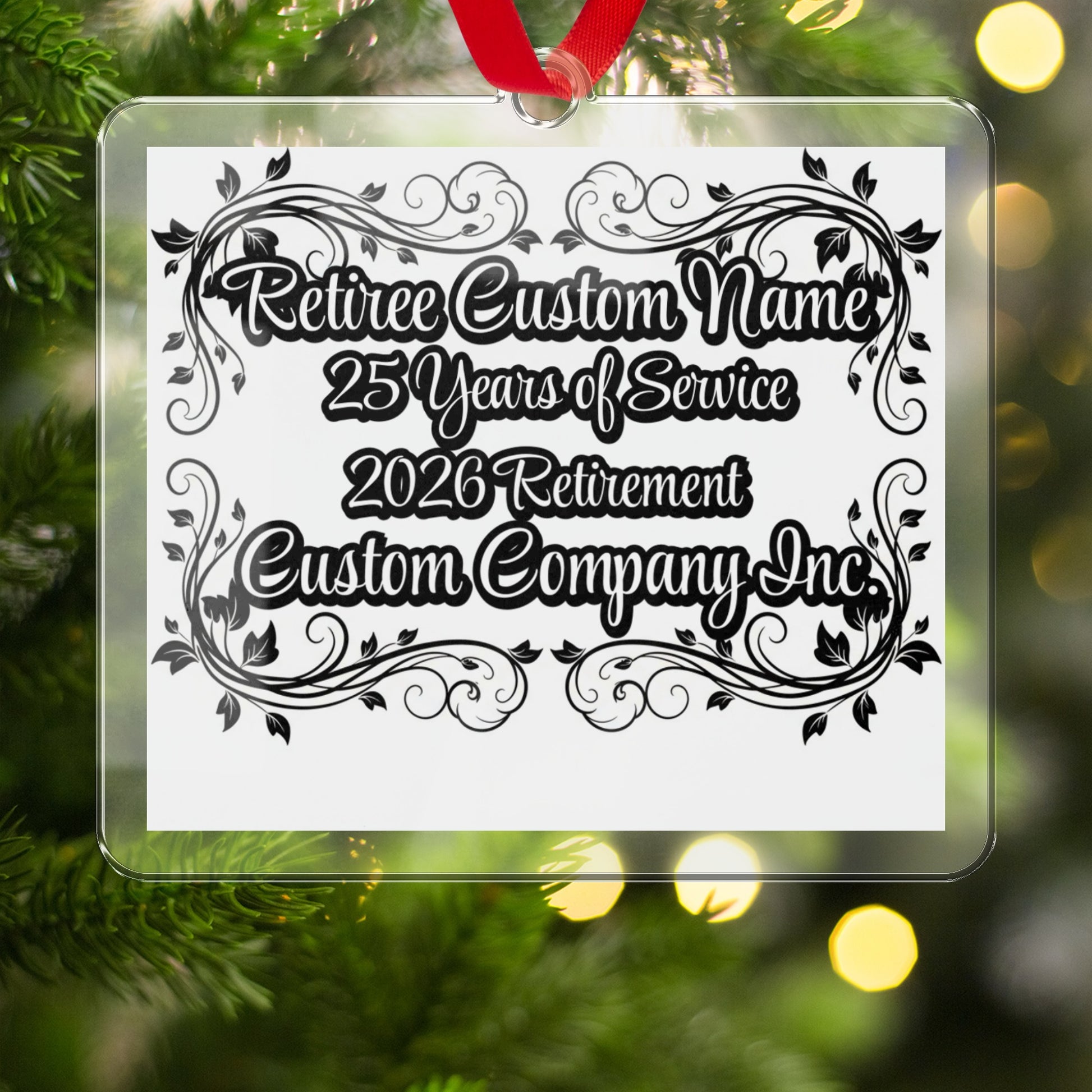 2026 Retirement 25 Years of Service Custom Company Inc. product