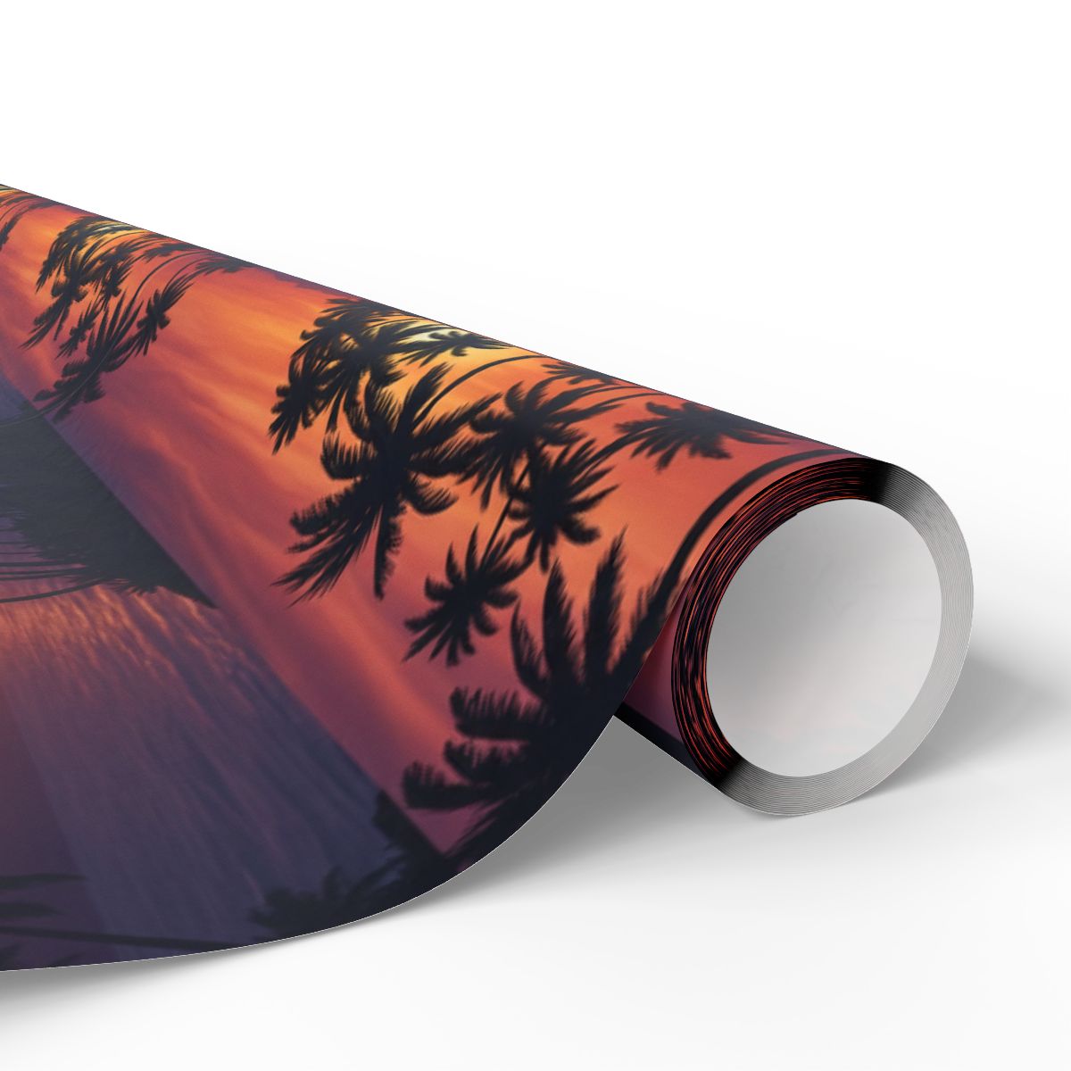 Stunning Tropical Sunset Scene Wallpaper product type