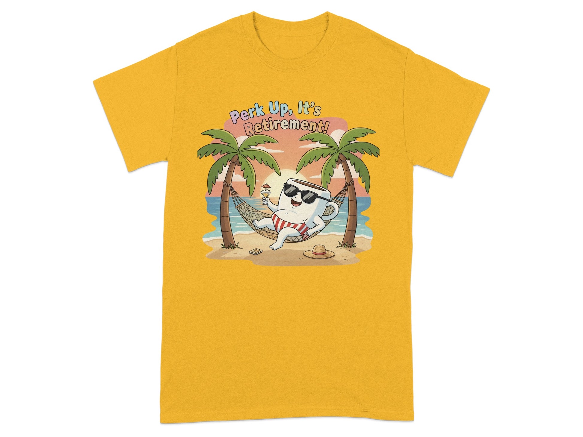 Perk Up It's Retirement Beach Party Apparel