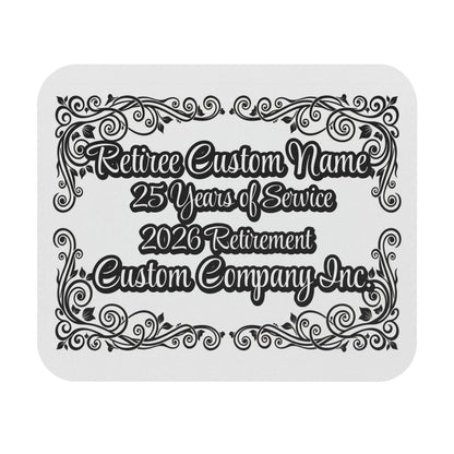 Customized Retirement Plaque for 25 Years of Service