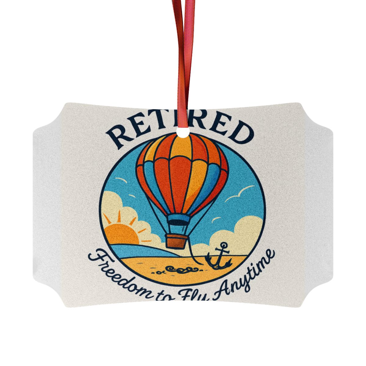 Retired | Freedom to Fly Anytime Ornaments - Retiree Gifts Retirement Party