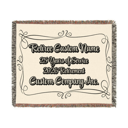 Retiree Custom Name 25 Years of Service Custom product