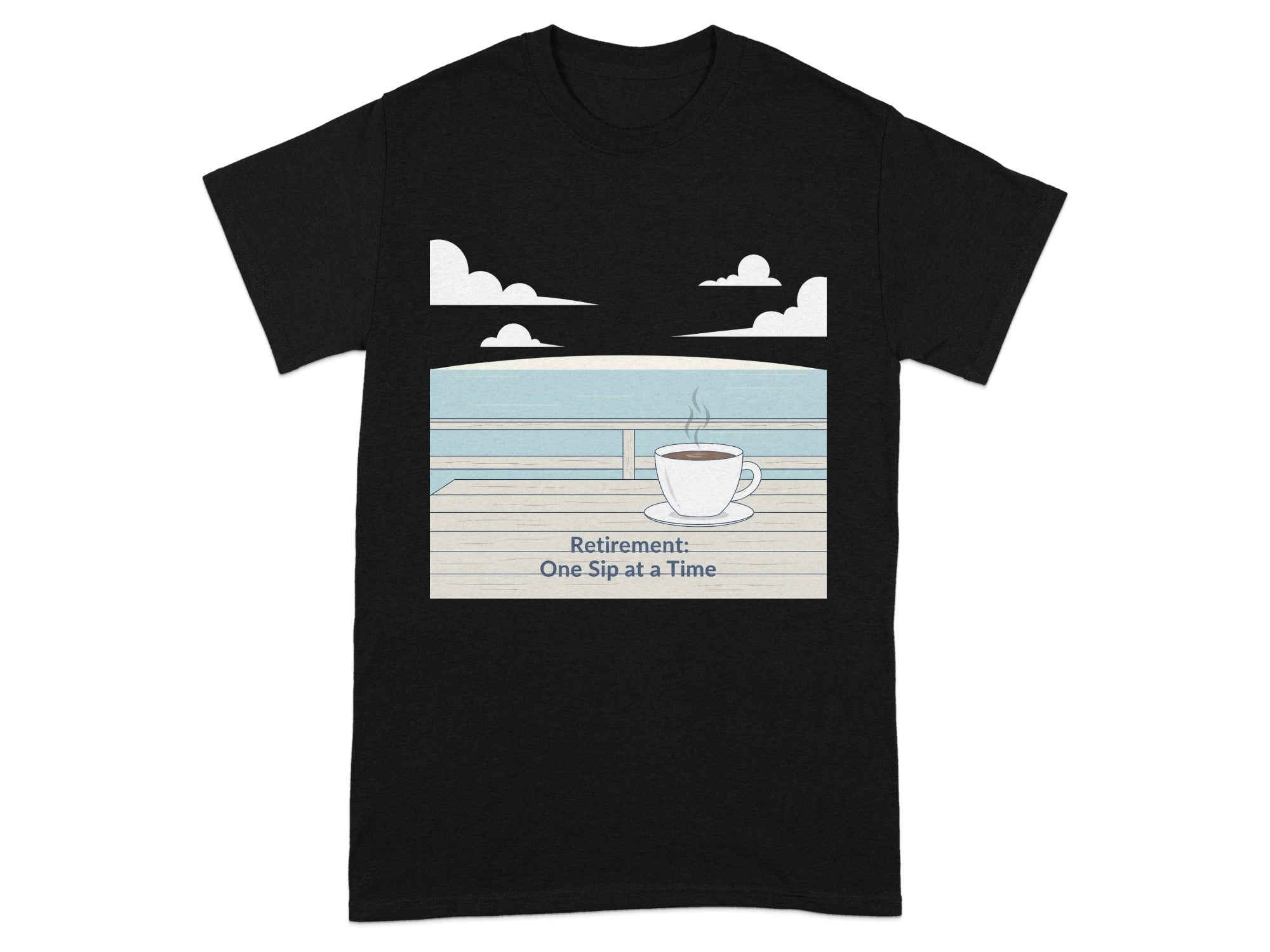 Retirement One Sip at a Time Graphic Tee