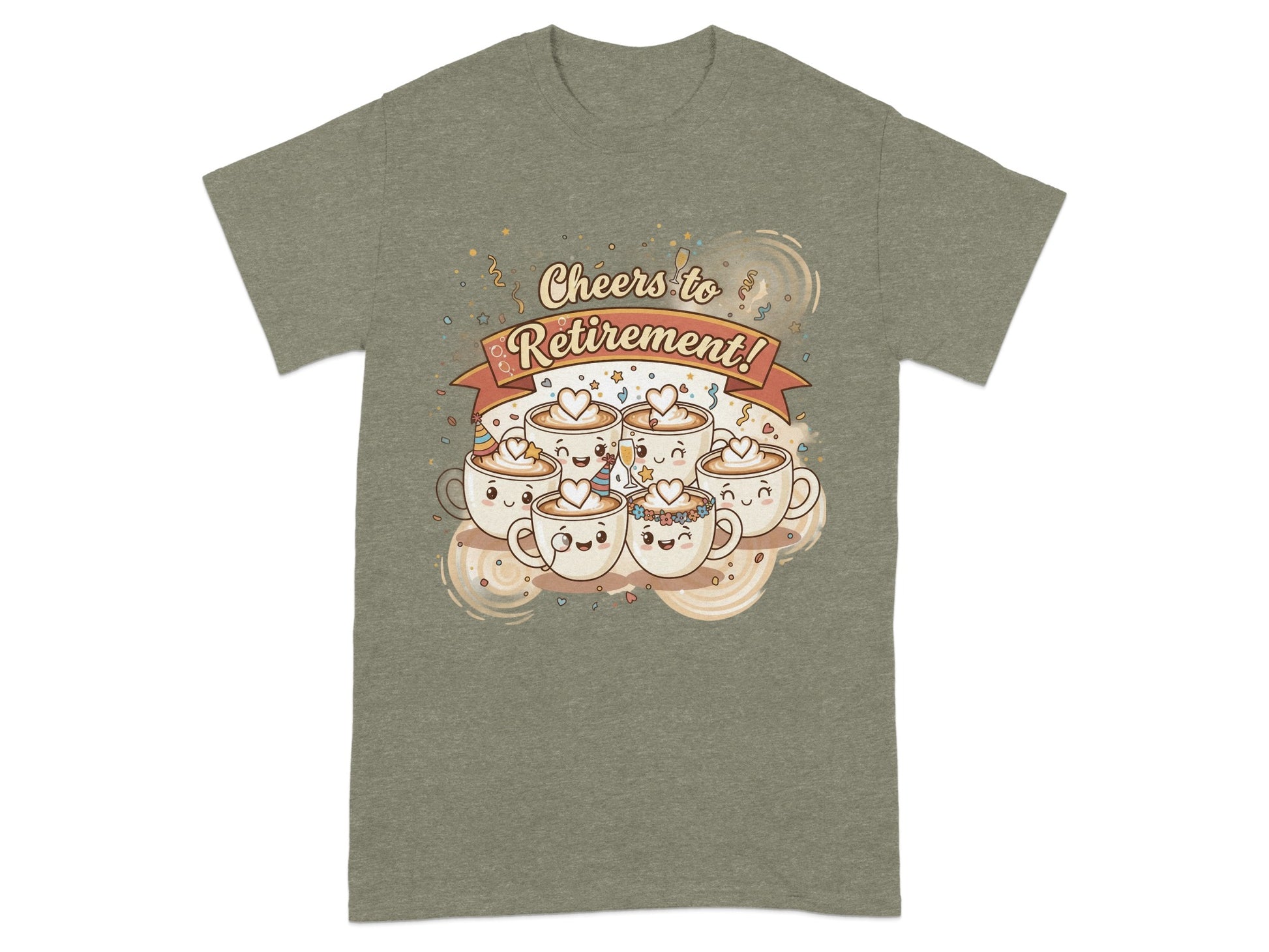 Cheers to Retirement Coffee Mug T-Shirt Product