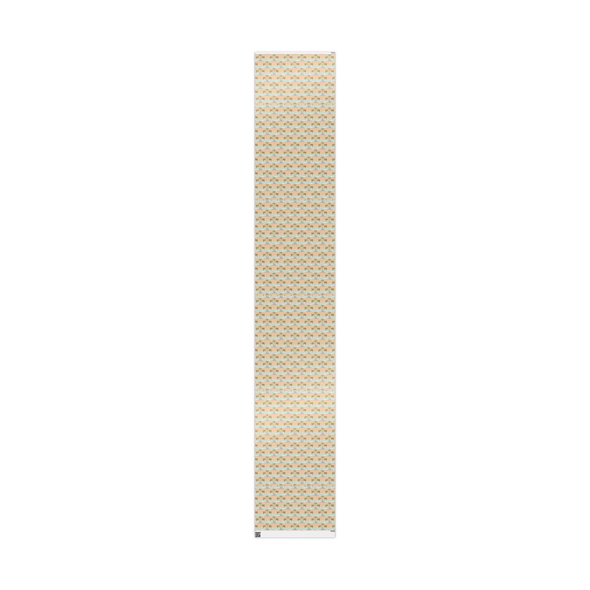 Stylish Rectangular Patterned Beige Runner Rug product