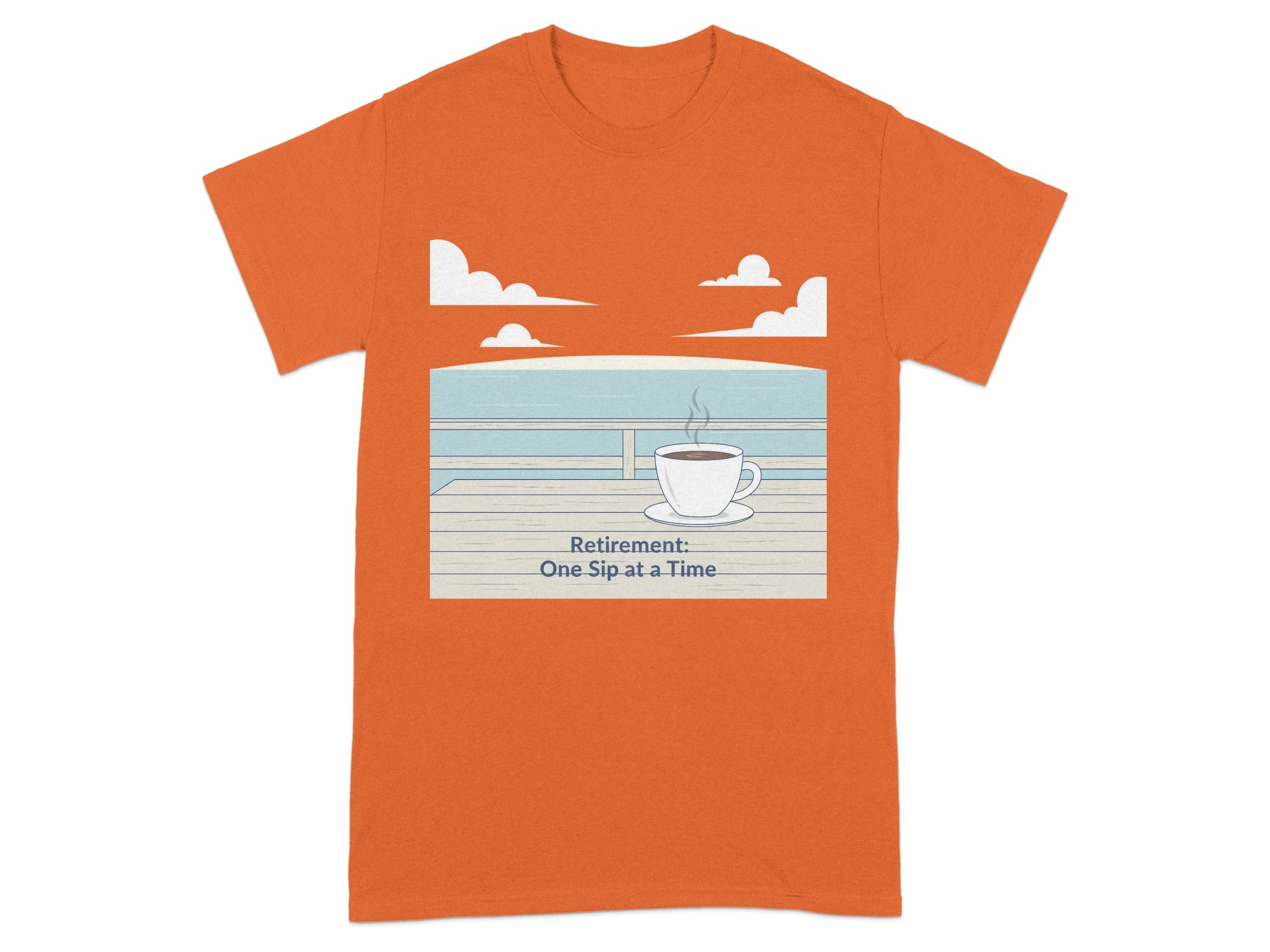 Retirement One Sip at a Time T-shirt