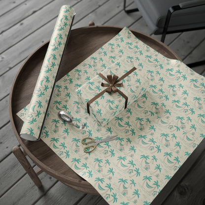 Elegant Palm Tree Patterned Wrapping Paper product