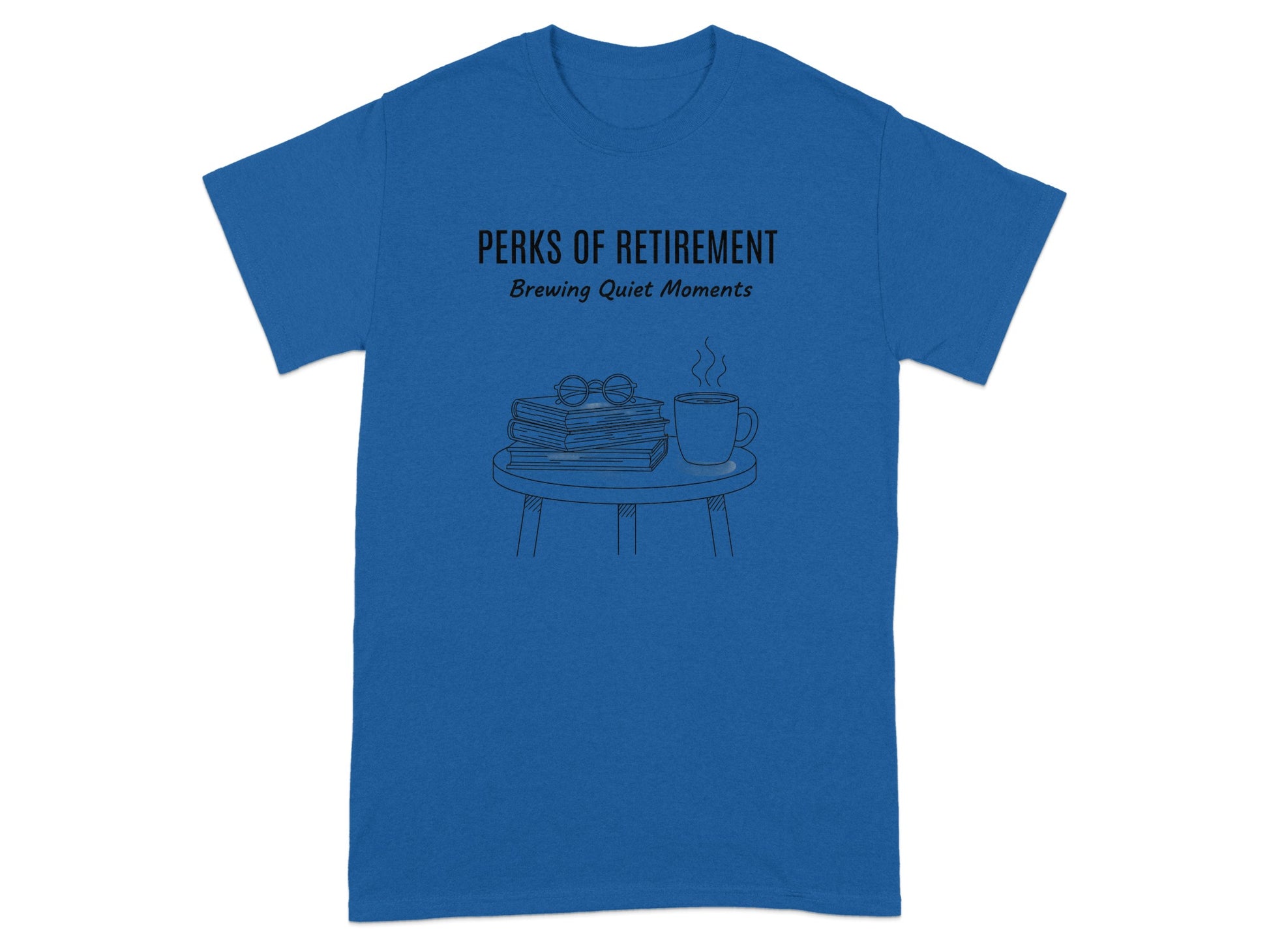 Perks of Retirement Brewing Quiet Moments Shirt