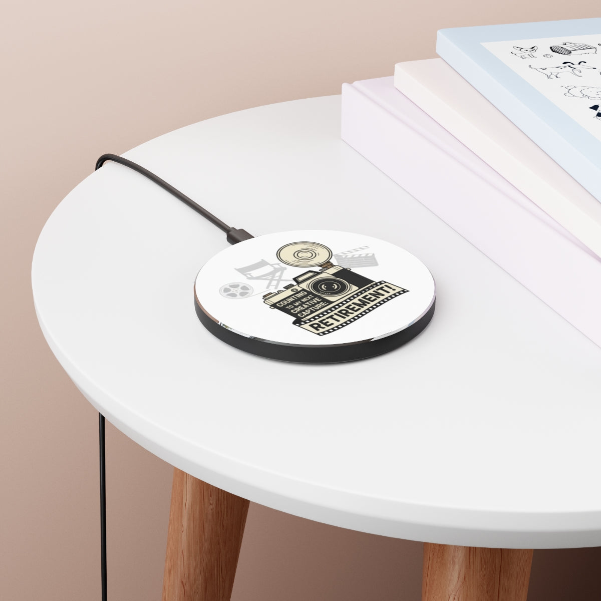 Counting to my next creative capture Retirement | | Retirement Personalized Phone Stand or Phone Charger - Retiree Gifts Retirement Party