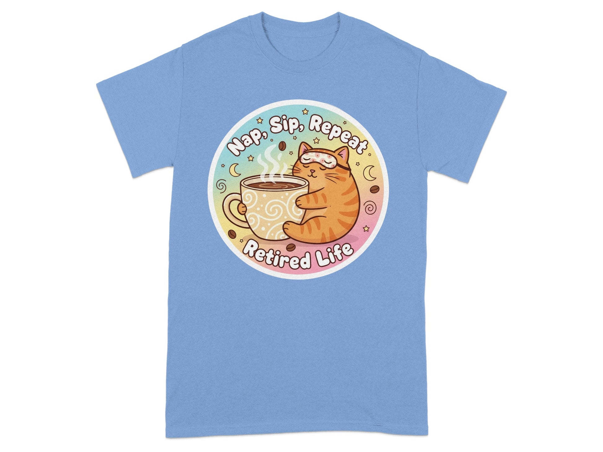 Nap Sip Repeat Retired Life T-shirt
