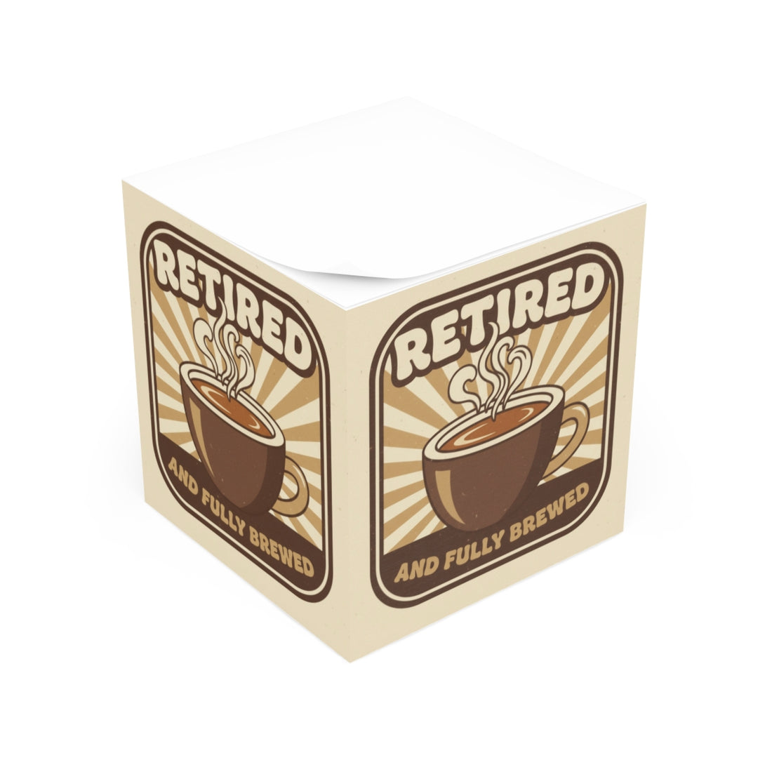 Retired and Fully Brewed Coffee Lover Gift Product