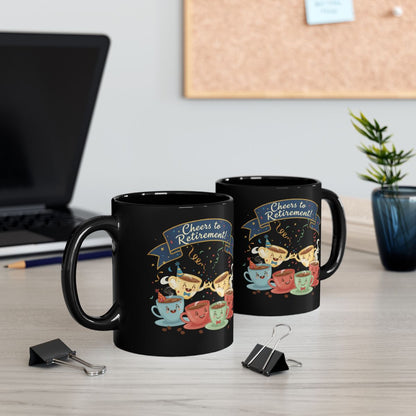 Cheers to Retirement Colorful Coffee Mug Gift