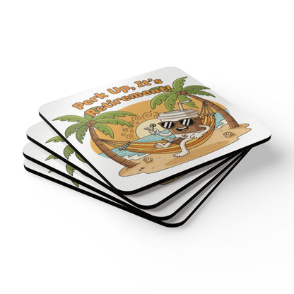 Perk Up It's Pastime Time Coaster Set