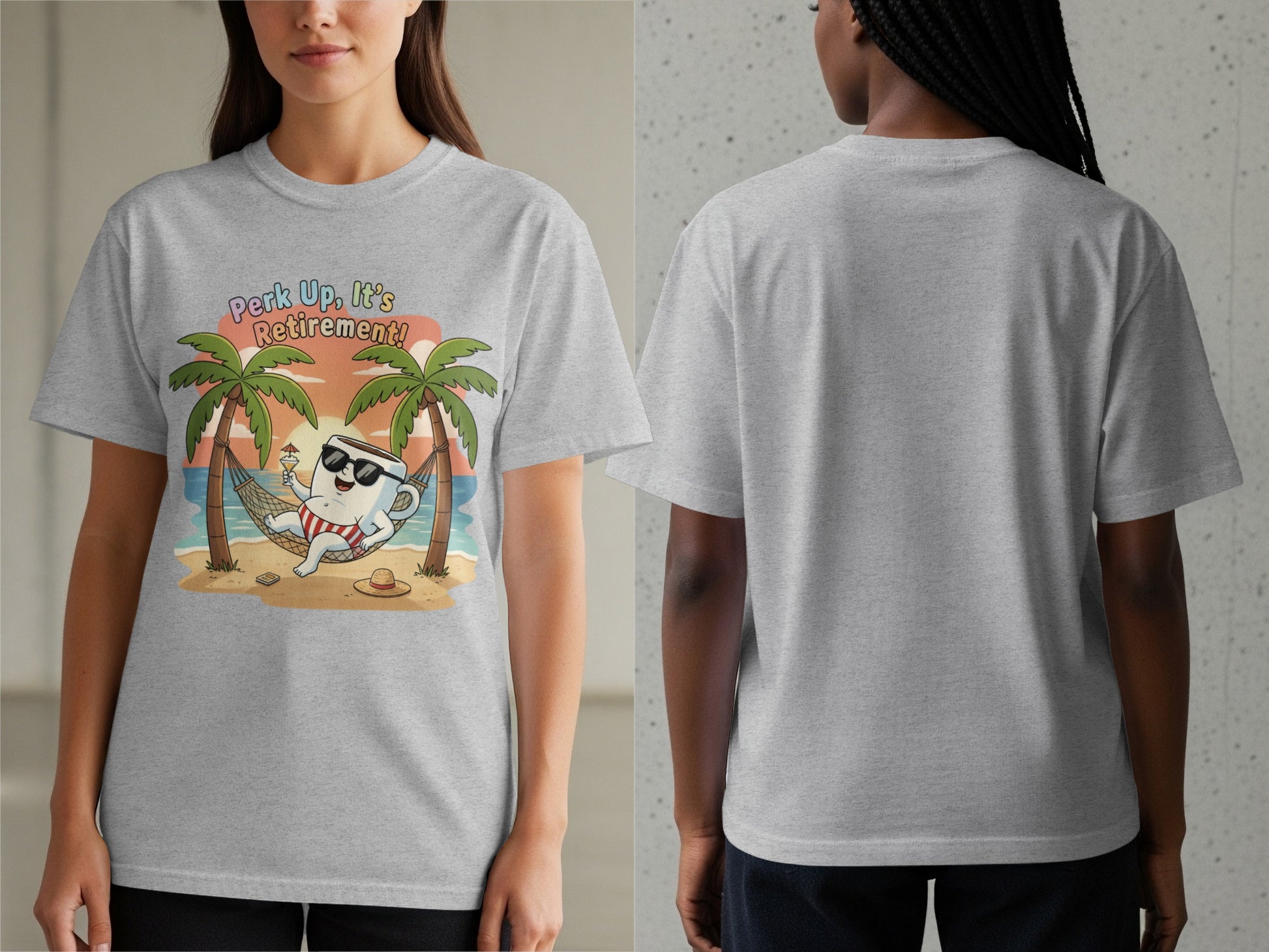 Peek Up It's Retirement Graphic T-Shirt Product