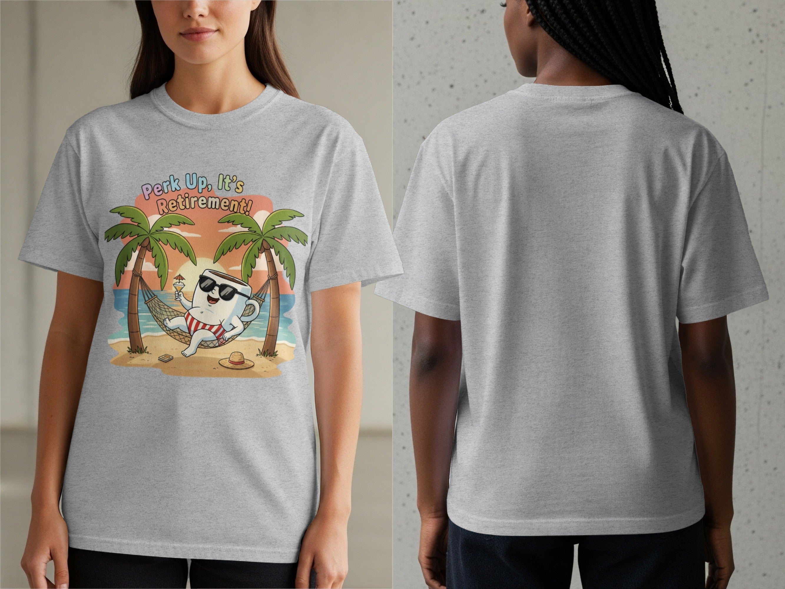 Peek Up It's Retirement Graphic T-Shirt Product
