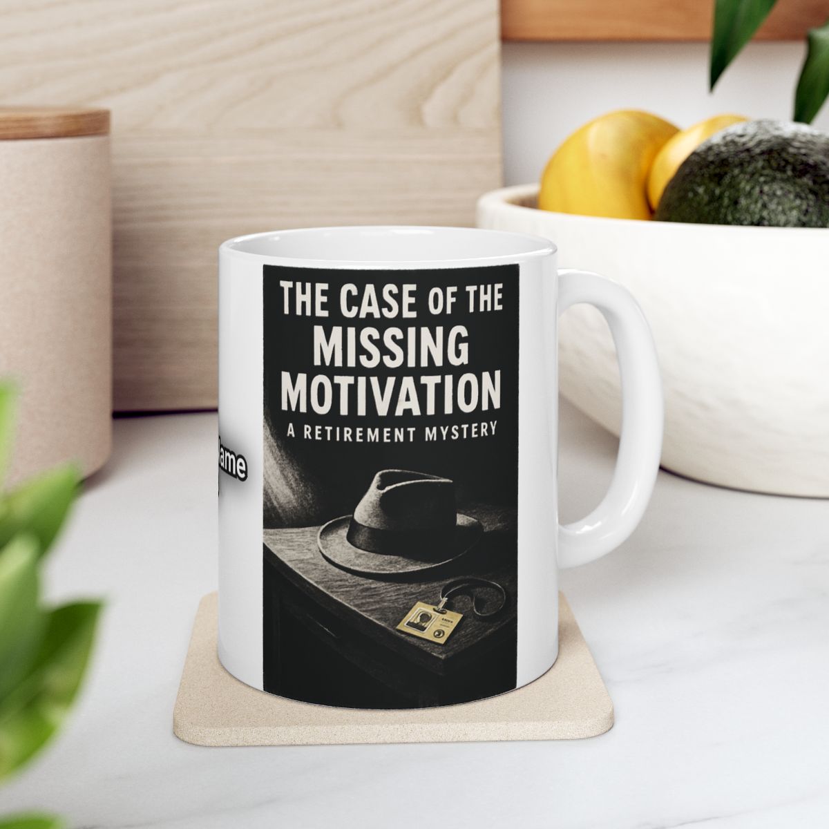 The Case of the Missing Motivation Retirement Mystery Mug