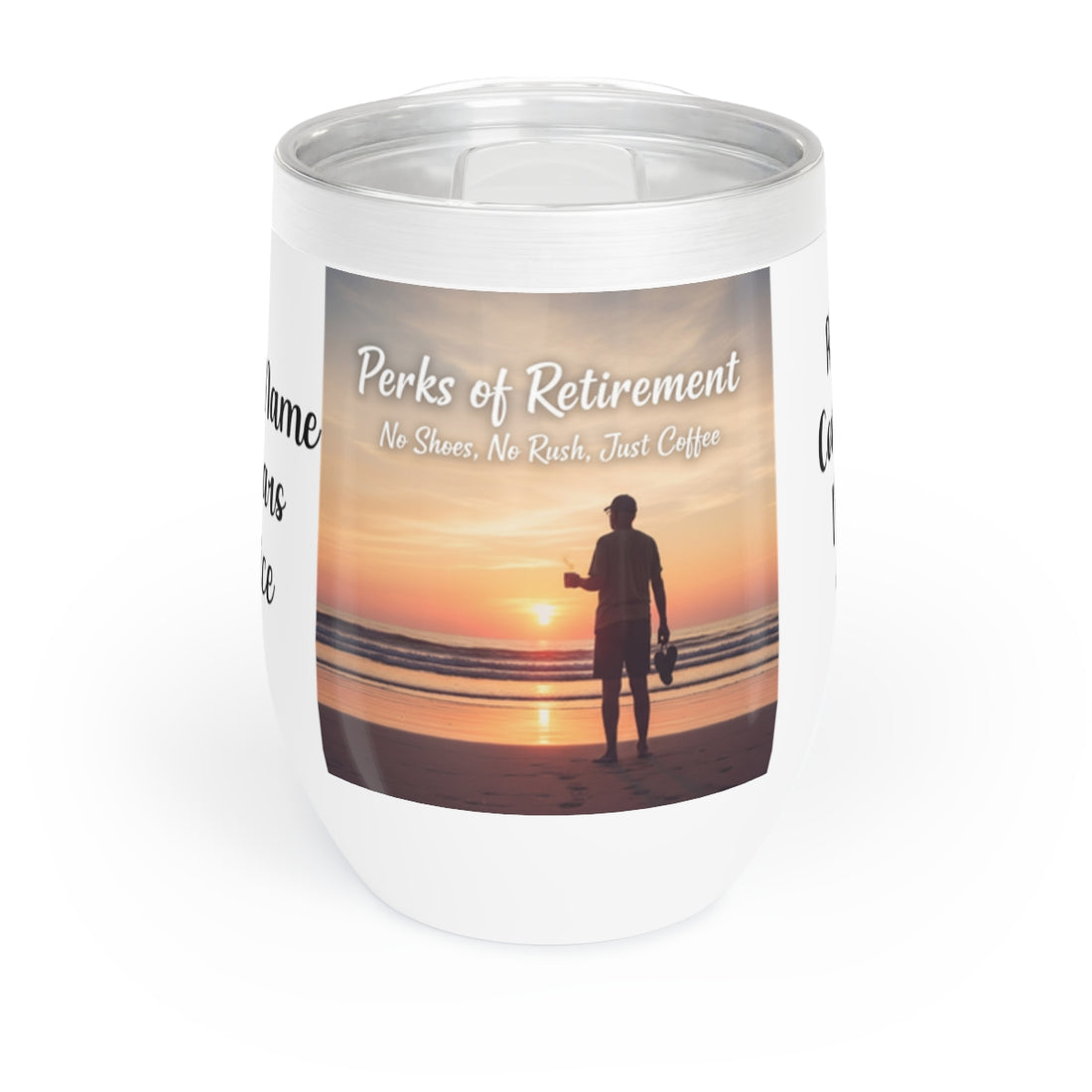 Perks of Retirement No Shoes No Rush Just Coffee product