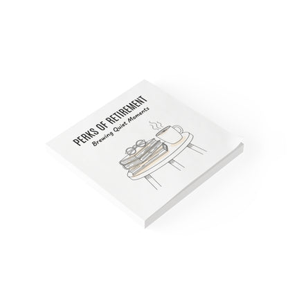 Perks Of Retirement Brewing Quiet Moments Print