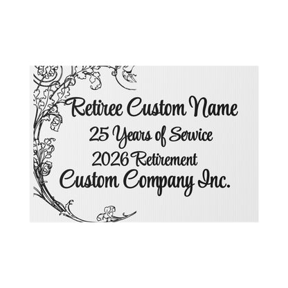 Retiree Custom Name 25 Years of Service 2026 Retirement product