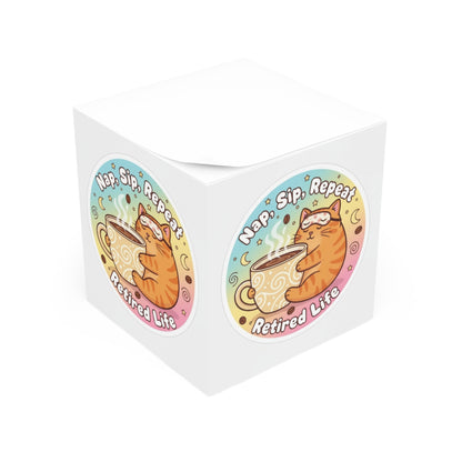 Nap Sip Repeat Retired Life Cute Cat Coffee Lover product