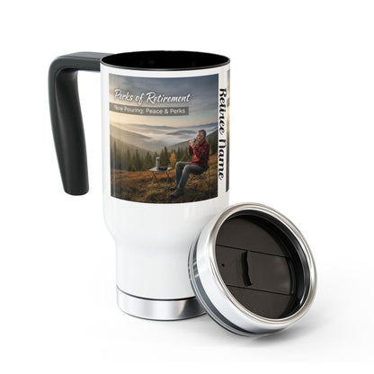 Perks of Retirement New Pouring Peace & Perks Mug