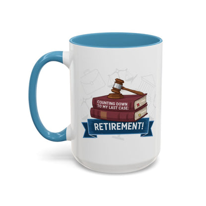 Counting Down to My Last Case Retirement | Fun Gift for Retiring Professionals Gold Silver Black Access Mugs - Retiree Gifts Retirement Party