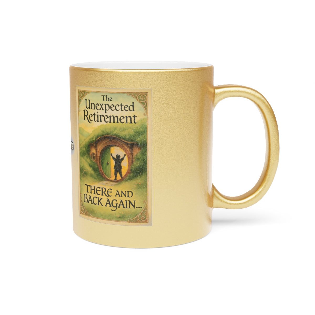 The Unexpected Retirement Mug with Fantasy Design