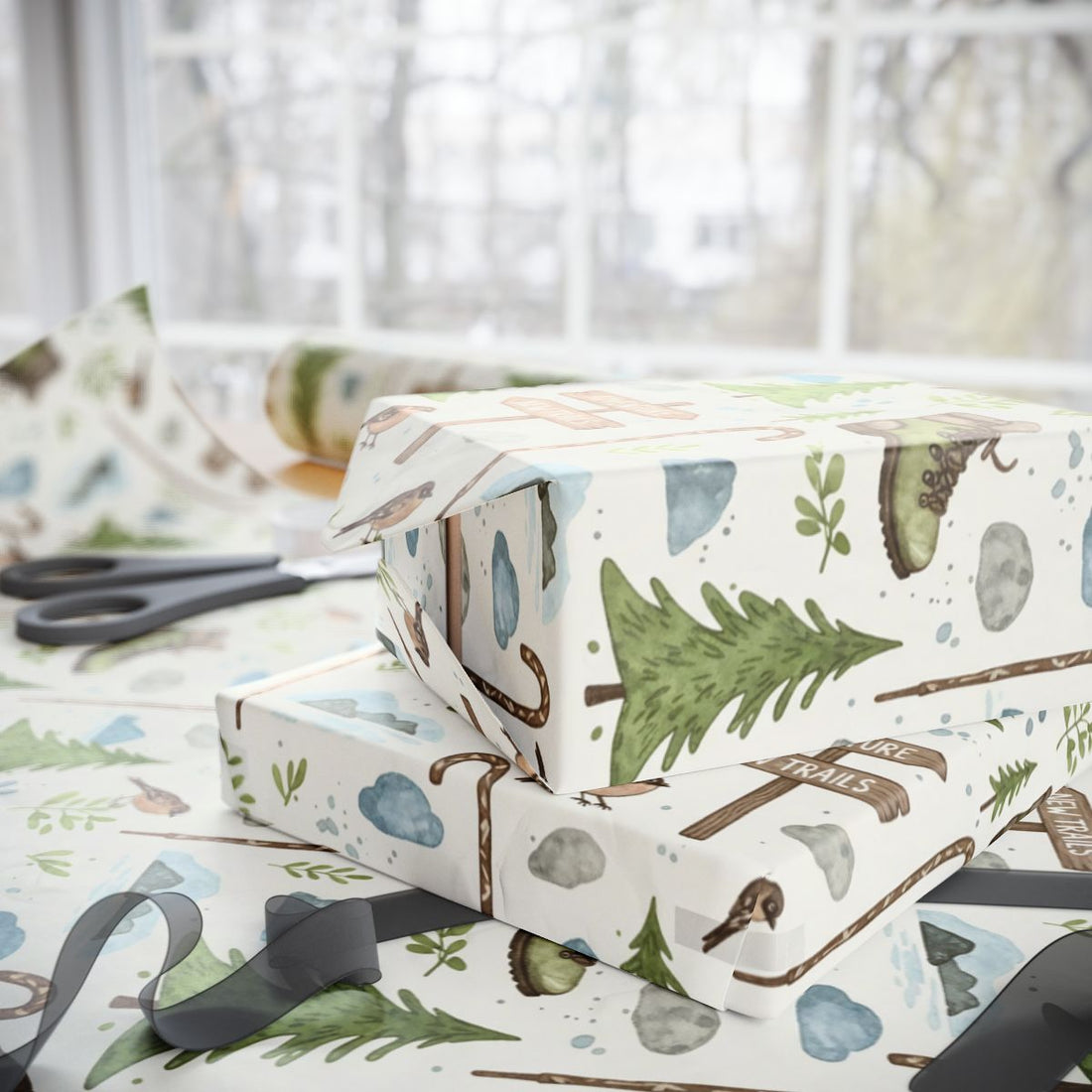 Adventure Themed Wrapping Paper for All Occasions