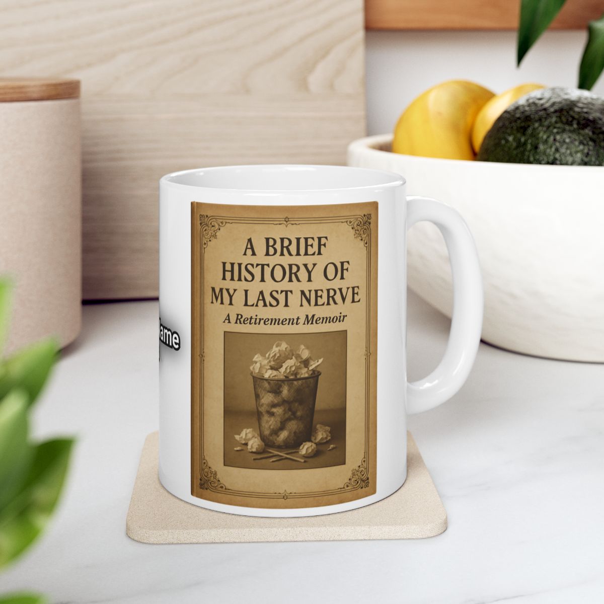 Humorous Retirement Memoir Mug Perfect Gift