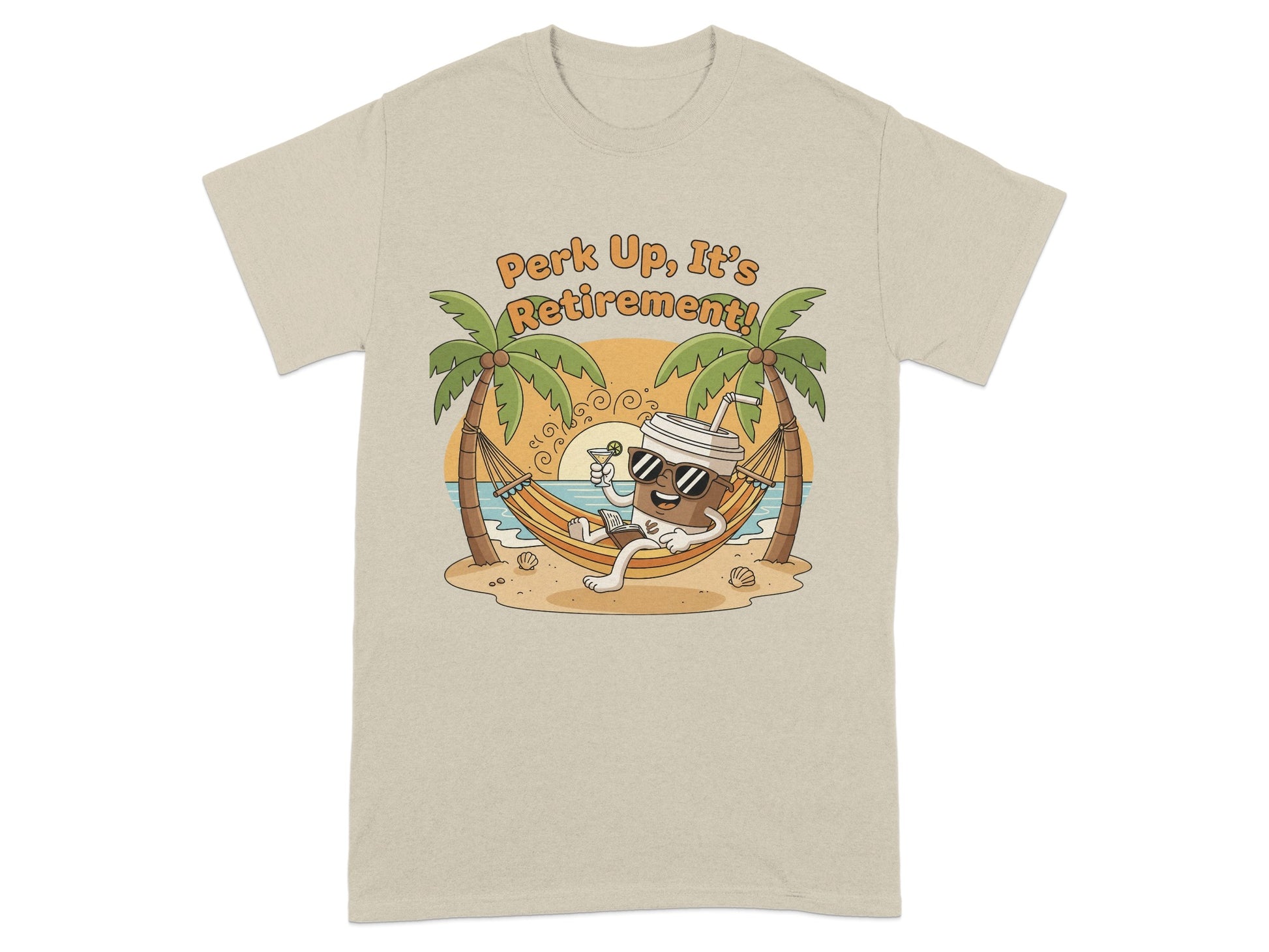 Perk Up It's Retirement Fun Beach Hammock T-Shirt