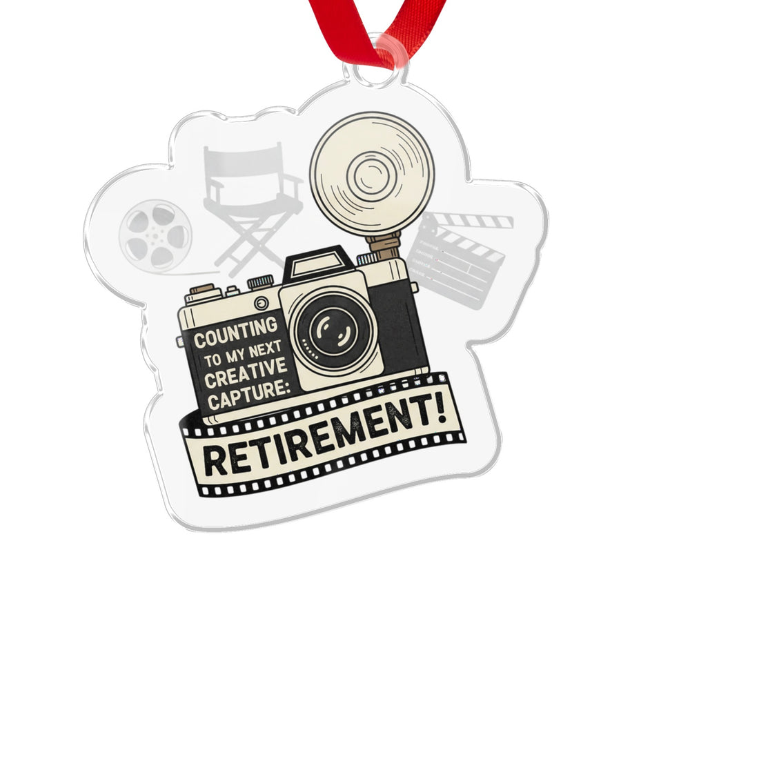 Counting To Next Creative Capture Retirement Hobby Custom Cur Ornaments - Retiree Gifts Retirement Party